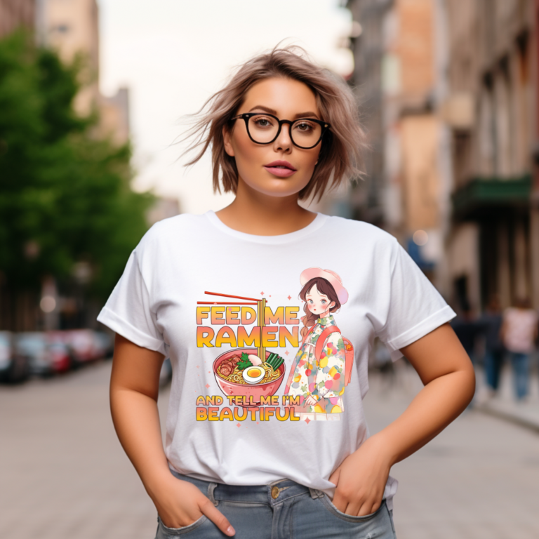 beautiful ramen kawaii softstyle tee